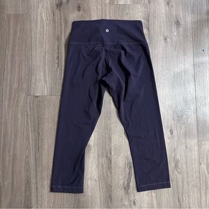 lululemon athletica Eggplant High-Rise Cropped Leggings
